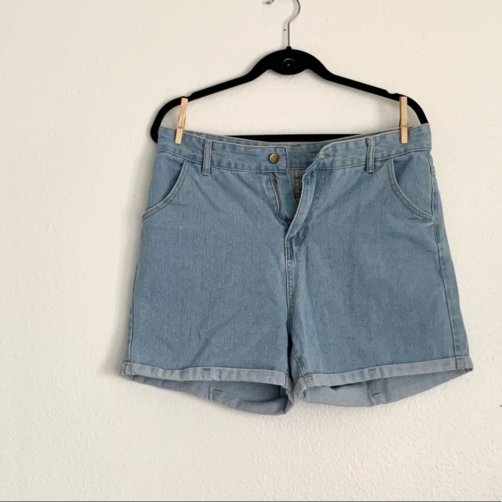 SHEIN High-Waisted Denim Shorts